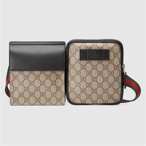 gucci gg supreme belt bag fake|gucci waist pouch belt bag.